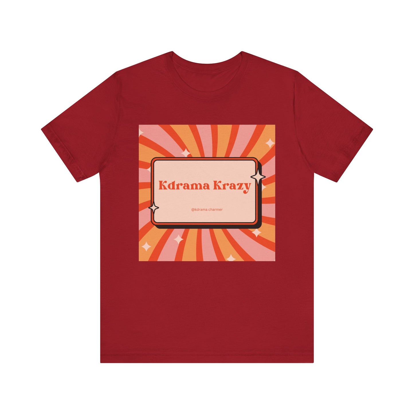 "K-Drama Krazy" Retro Fan T-Shirt | Korean Drama Lover Gift