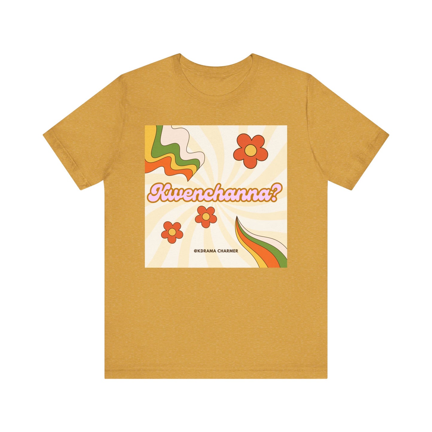 "Kwenchanna?" Retro Korean Drama T-Shirt | Funny K-Drama Fan Apparel