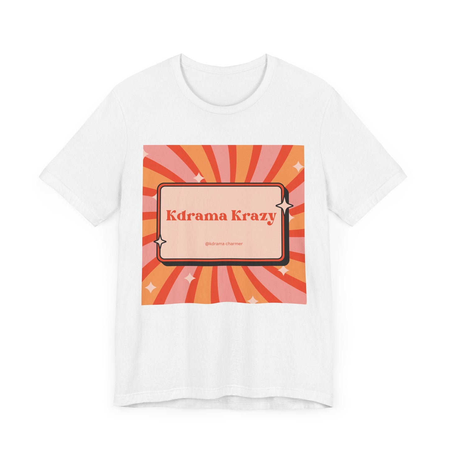 "K-Drama Krazy" Retro Fan T-Shirt | Korean Drama Lover Gift