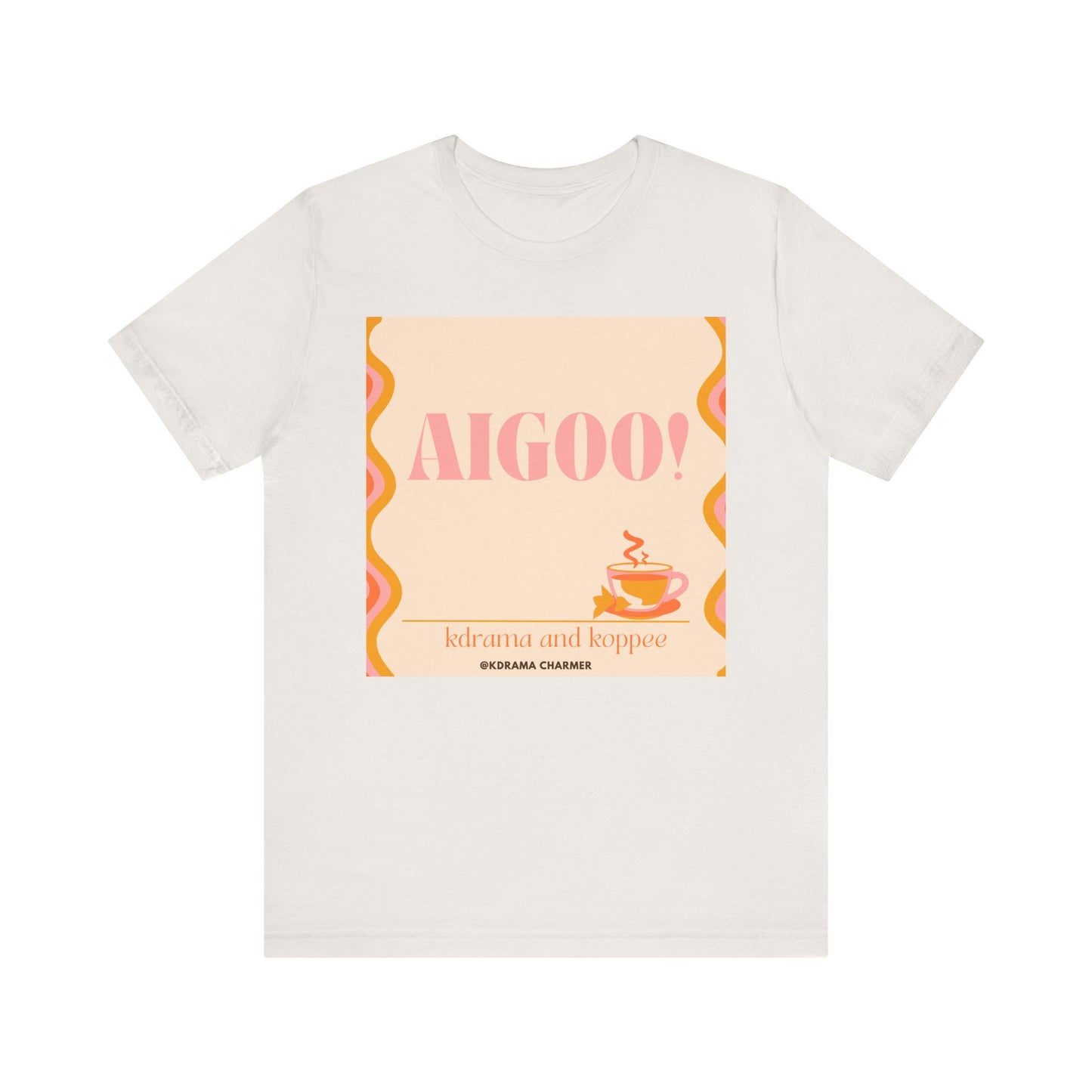 "AIGOO!" Retro K-Drama Fan T-Shirt | Korean Drama Inspired Apparel