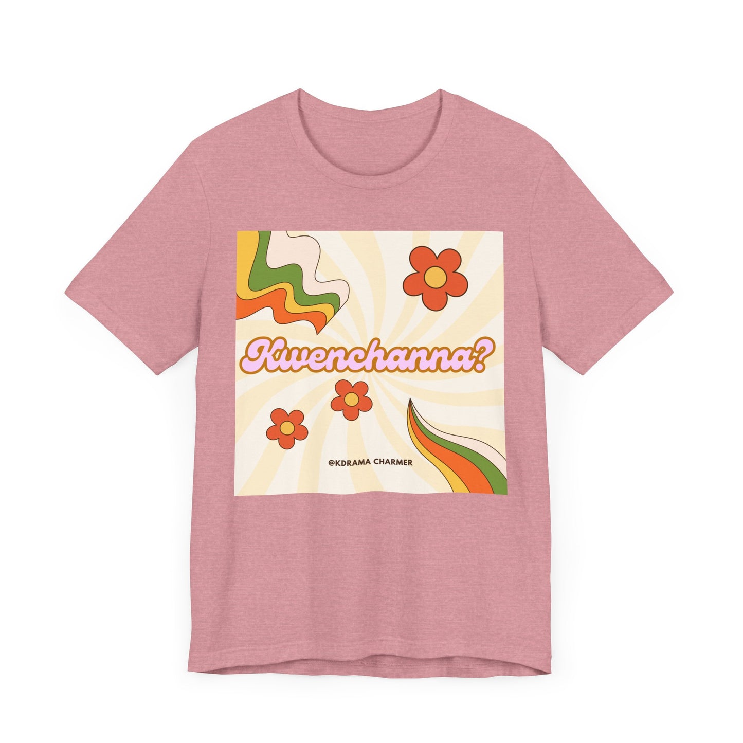 "Kwenchanna?" Retro Korean Drama T-Shirt | Funny K-Drama Fan Apparel