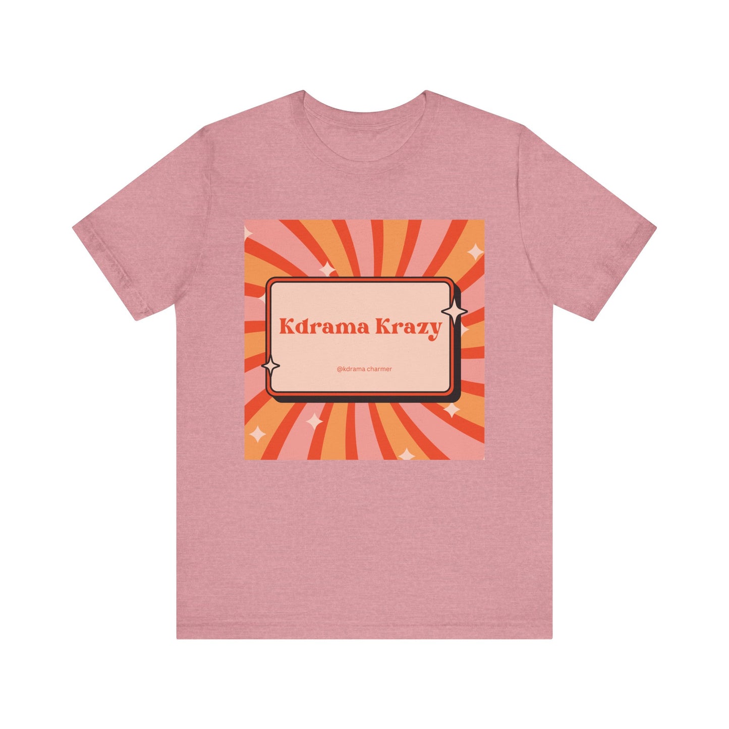 "K-Drama Krazy" Retro Fan T-Shirt | Korean Drama Lover Gift
