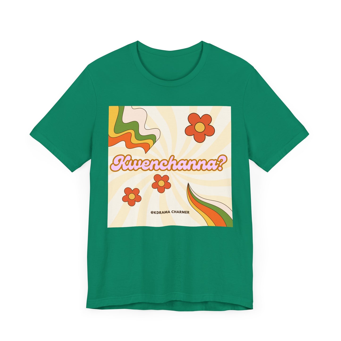 "Kwenchanna?" Retro Korean Drama T-Shirt | Funny K-Drama Fan Apparel