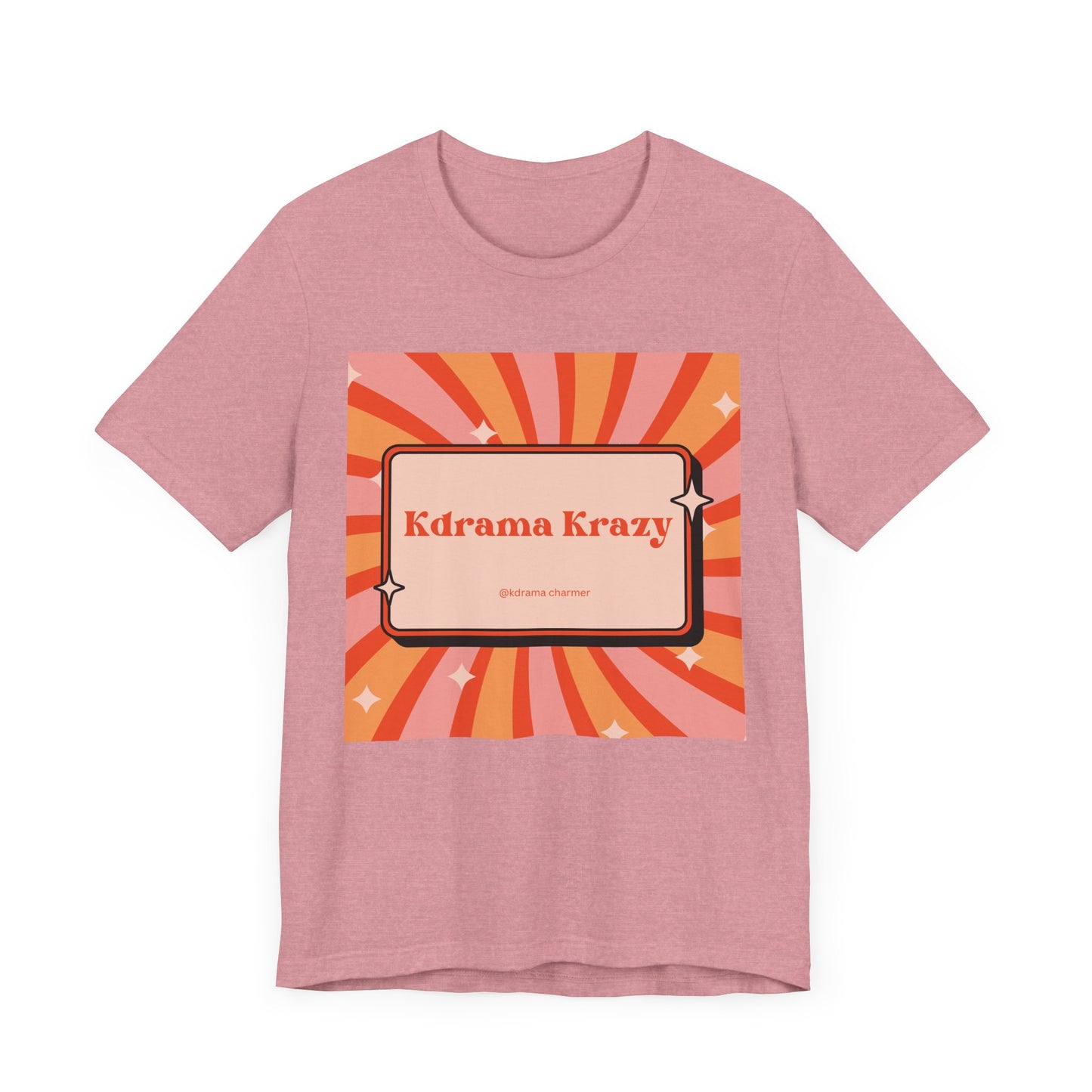 "K-Drama Krazy" Retro Fan T-Shirt | Korean Drama Lover Gift