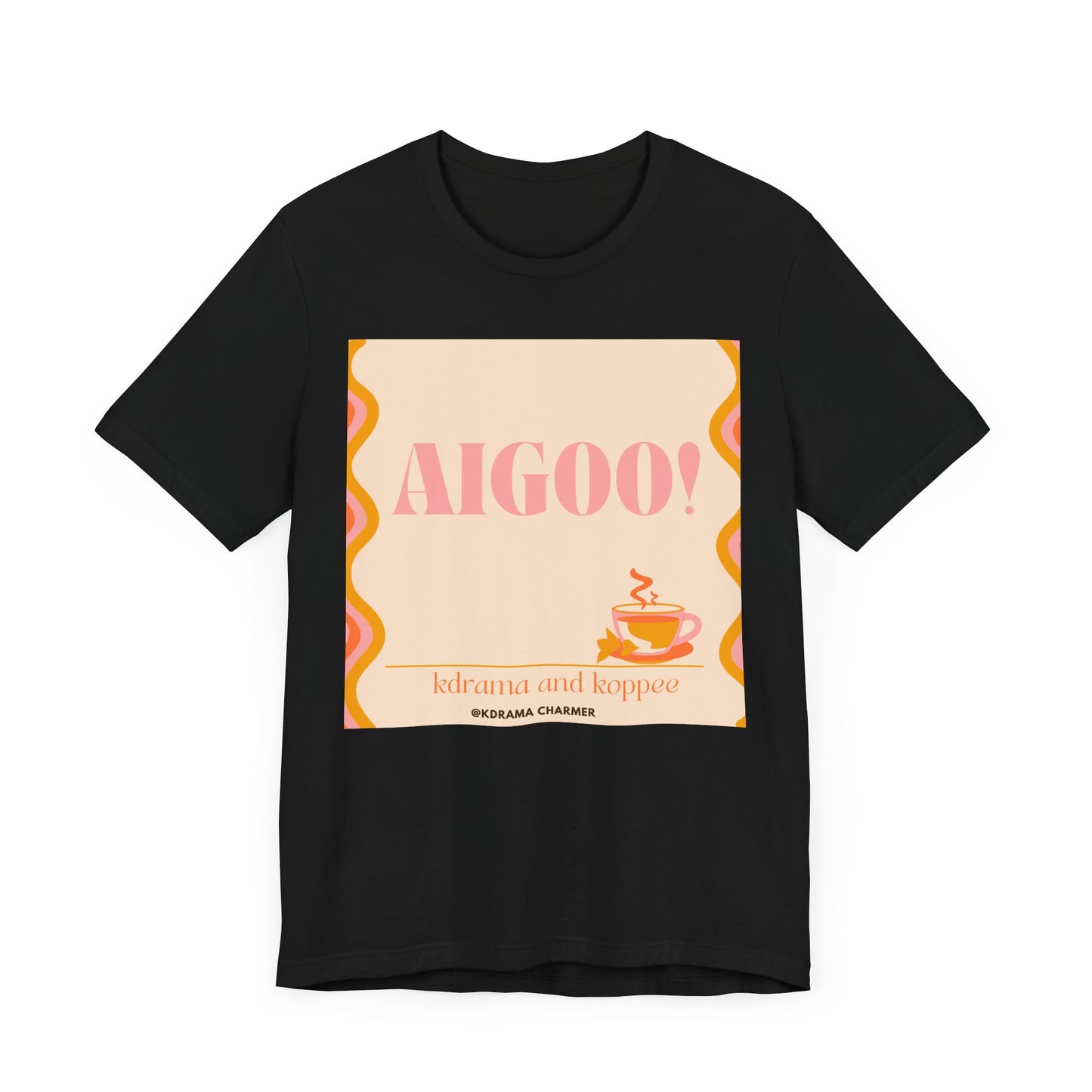 "AIGOO!" Retro K-Drama Fan T-Shirt | Korean Drama Inspired Apparel