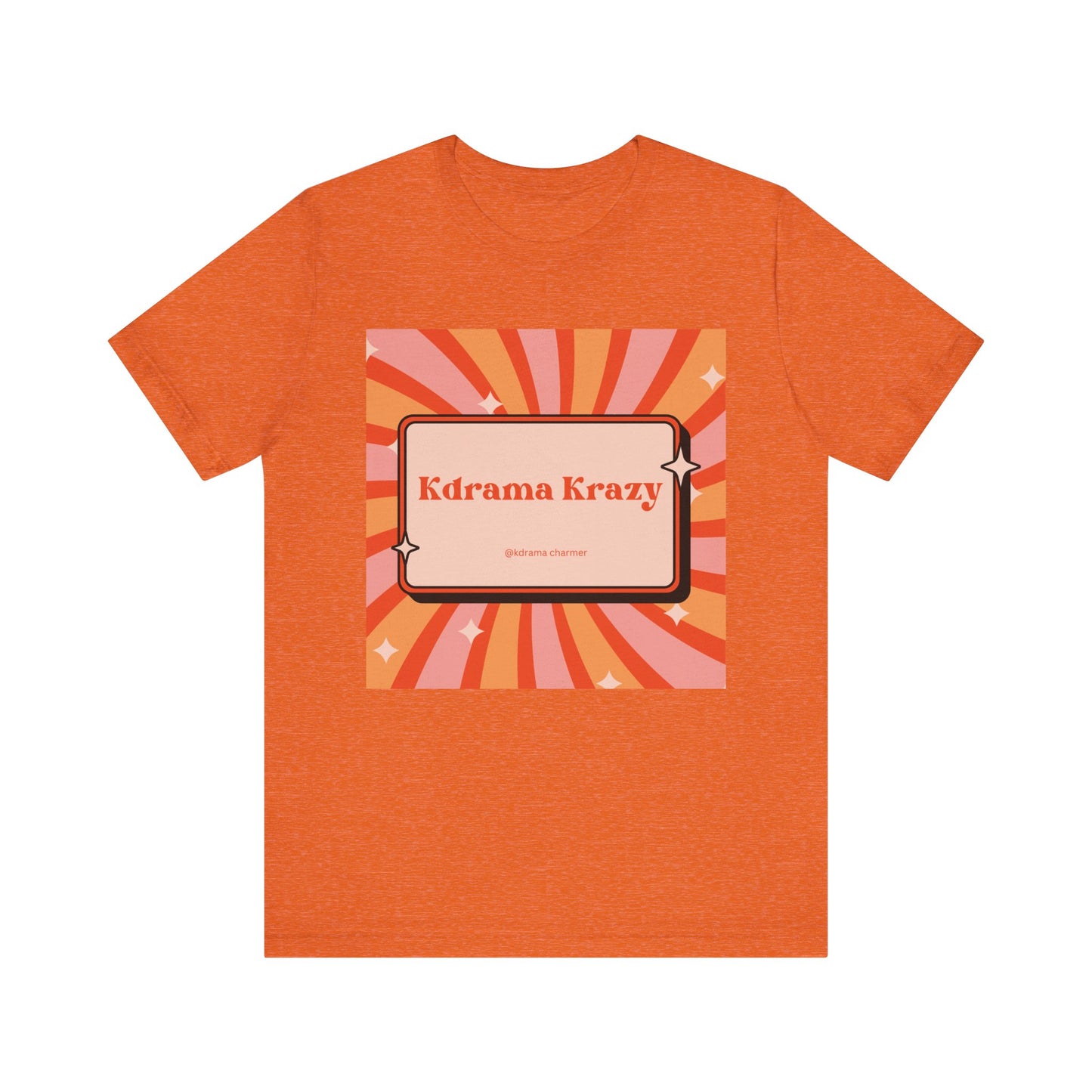 "K-Drama Krazy" Retro Fan T-Shirt | Korean Drama Lover Gift