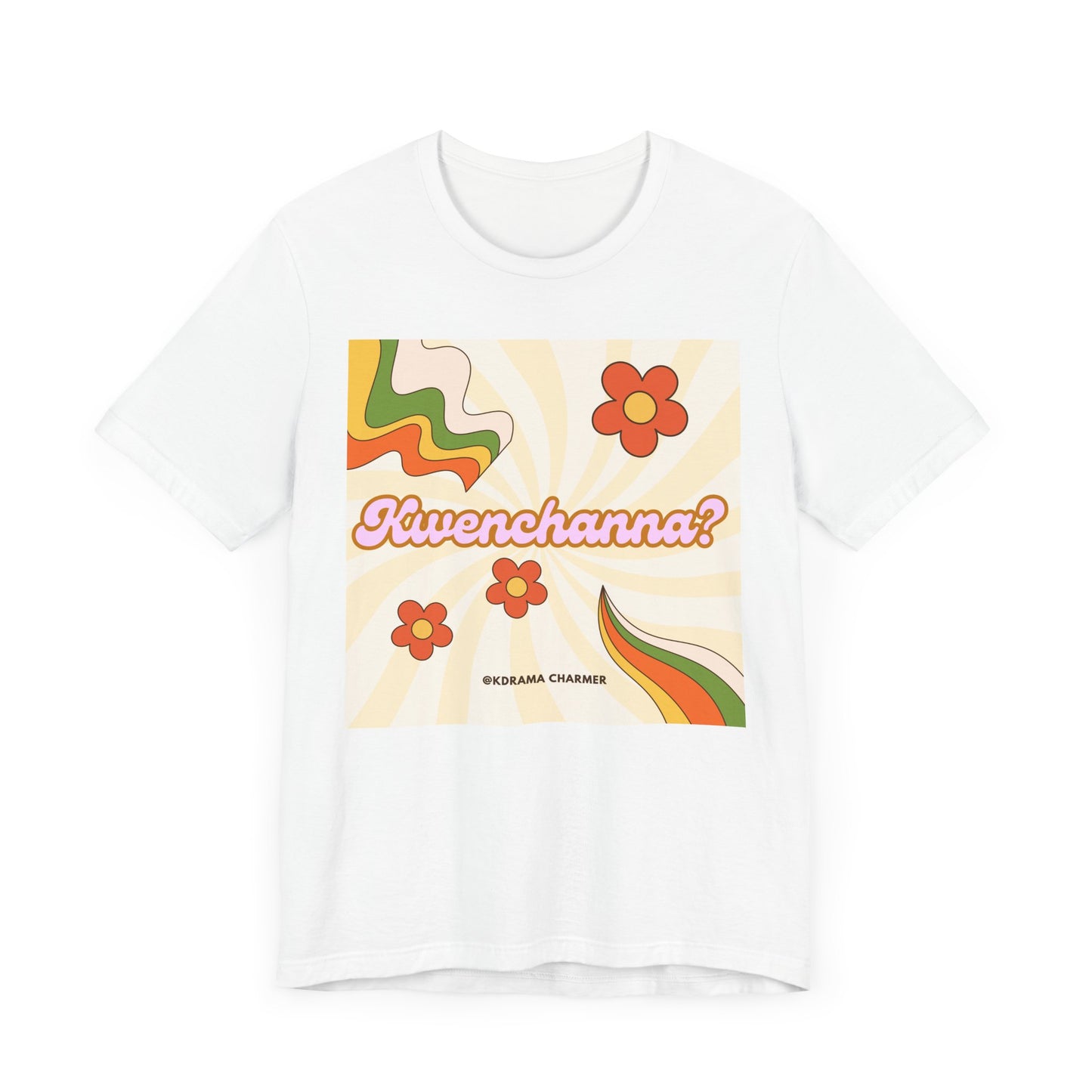 "Kwenchanna?" Retro Korean Drama T-Shirt | Funny K-Drama Fan Apparel