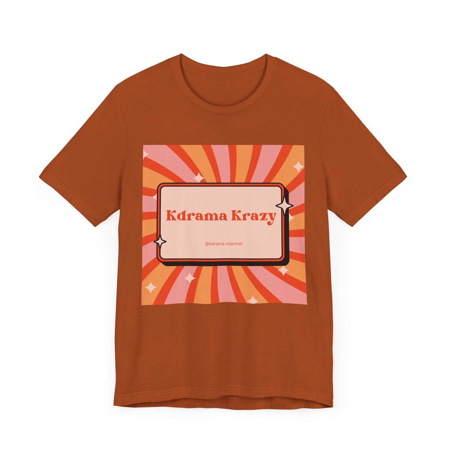 "K-Drama Krazy" Retro Fan T-Shirt | Korean Drama Lover Gift