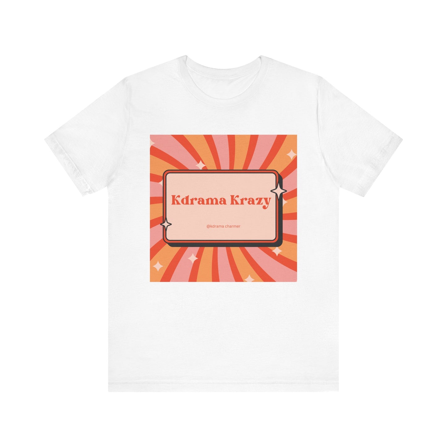 "K-Drama Krazy" Retro Fan T-Shirt | Korean Drama Lover Gift