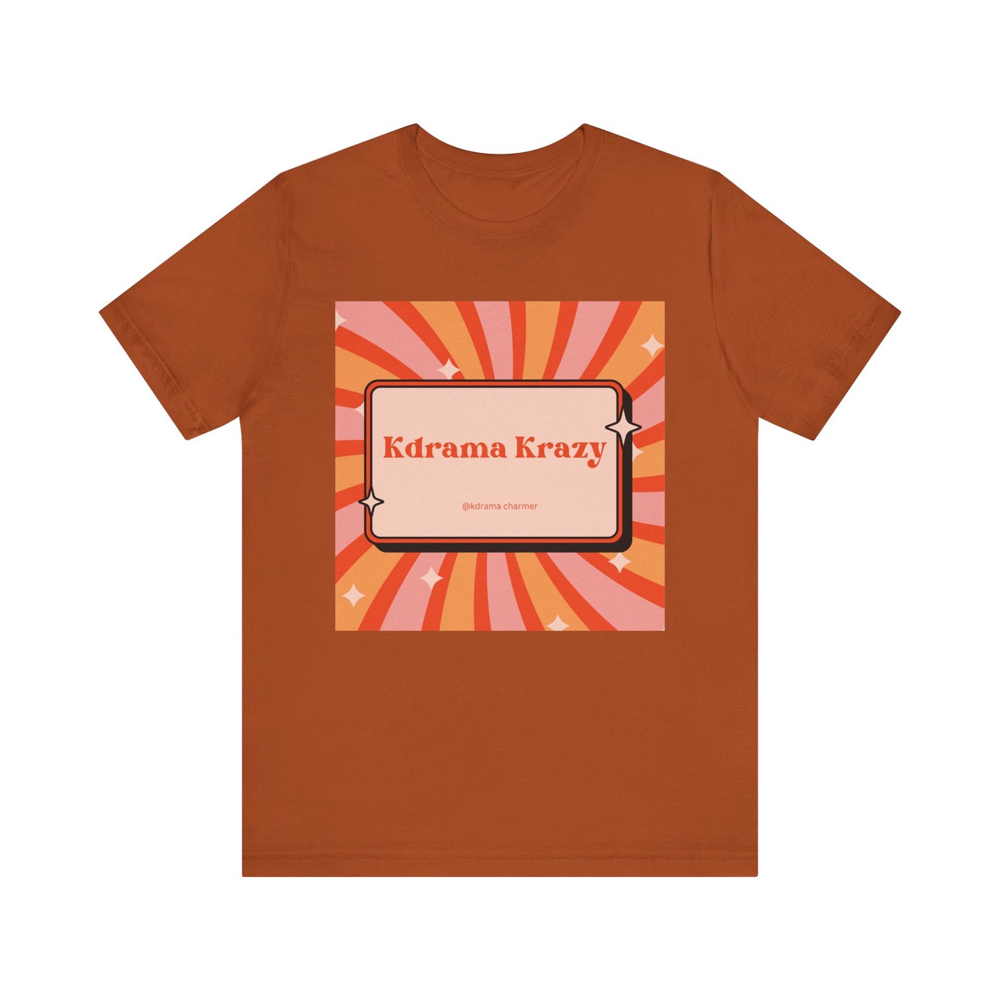 "K-Drama Krazy" Retro Fan T-Shirt | Korean Drama Lover Gift