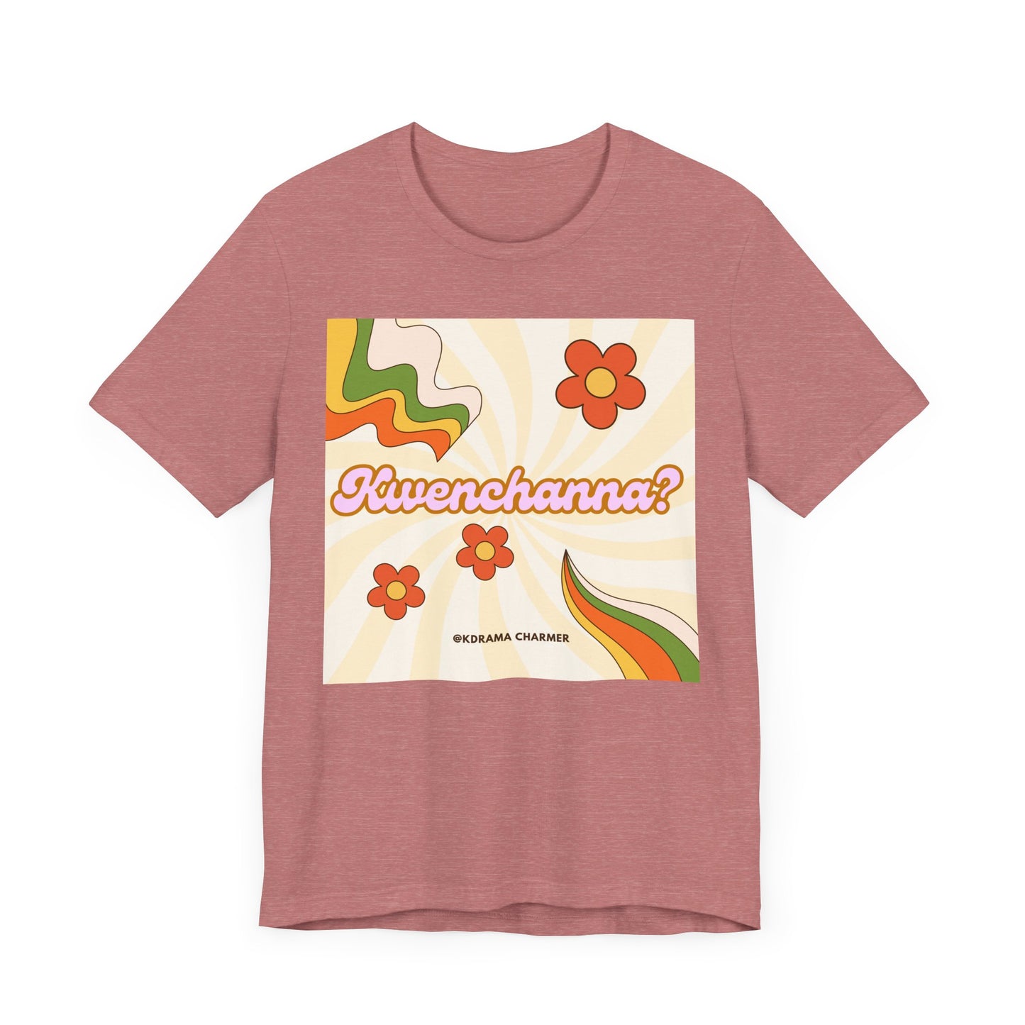 "Kwenchanna?" Retro Korean Drama T-Shirt | Funny K-Drama Fan Apparel