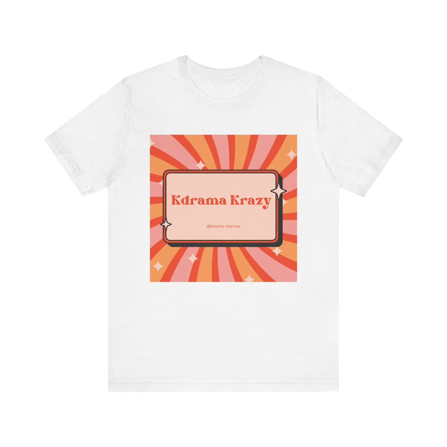 "K-Drama Krazy" Retro Fan T-Shirt | Korean Drama Lover Gift