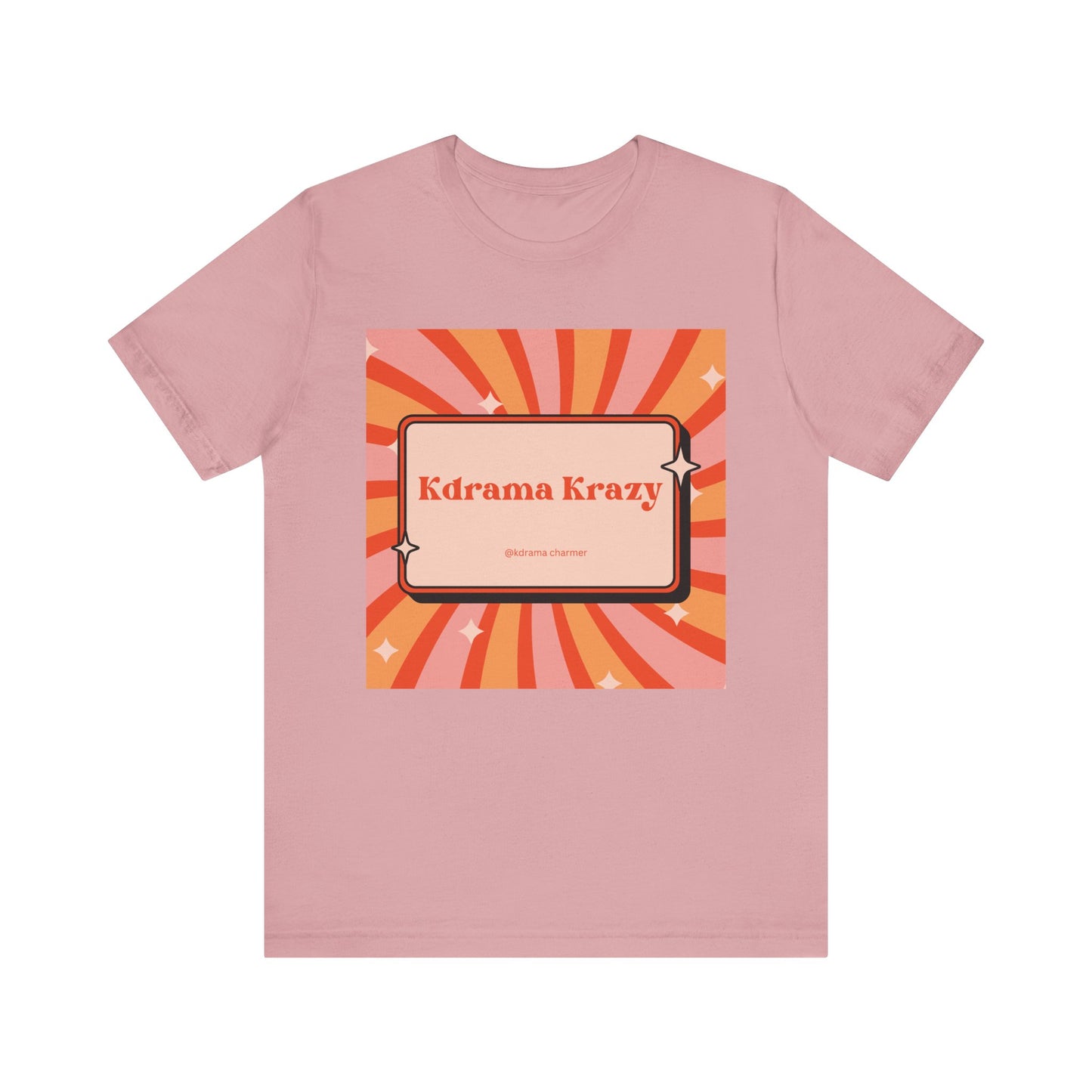 "K-Drama Krazy" Retro Fan T-Shirt | Korean Drama Lover Gift
