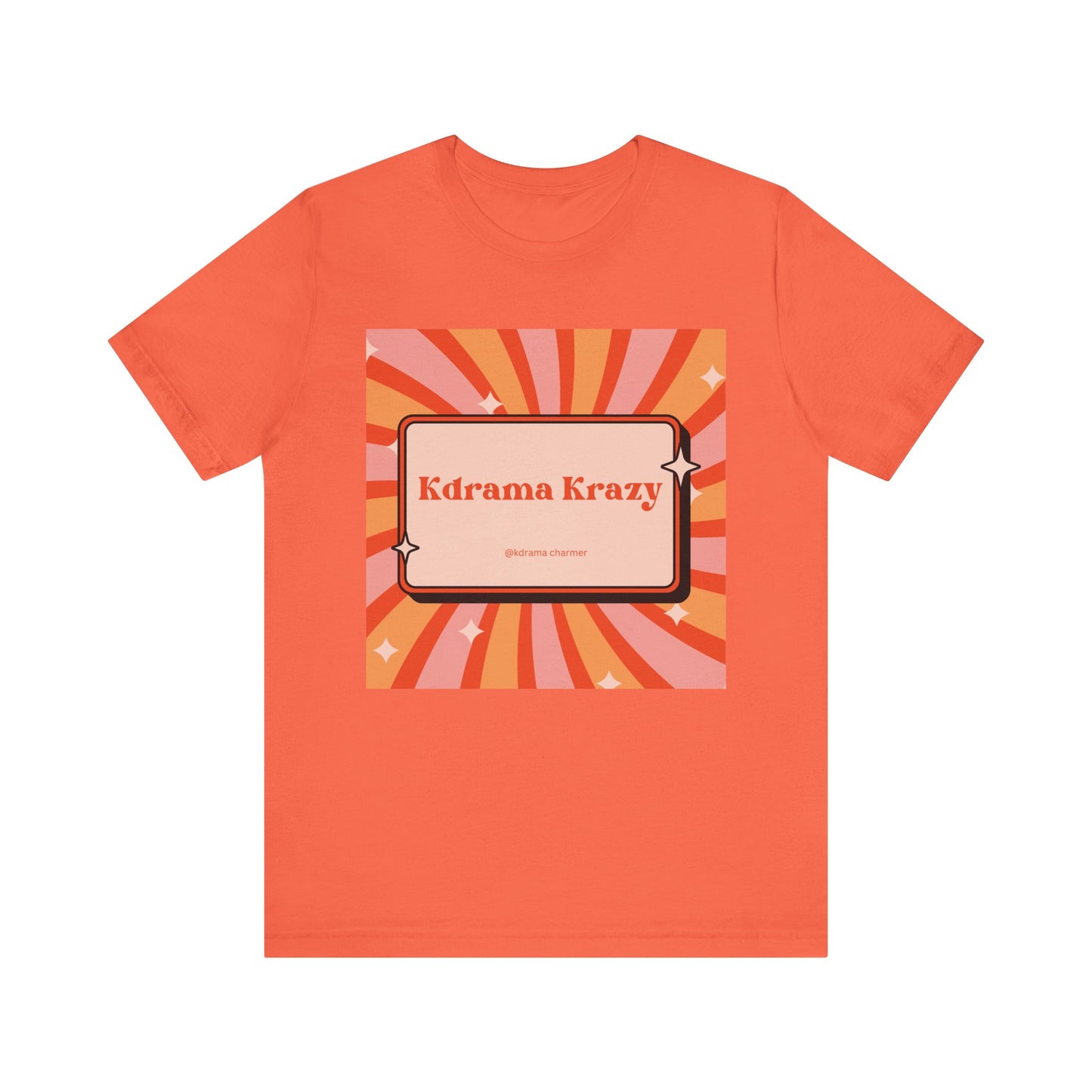 "K-Drama Krazy" Retro Fan T-Shirt | Korean Drama Lover Gift