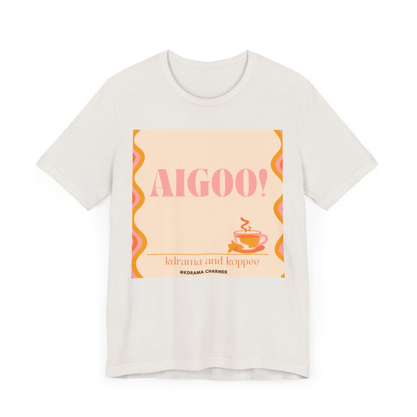 "AIGOO!" Retro K-Drama Fan T-Shirt | Korean Drama Inspired Apparel