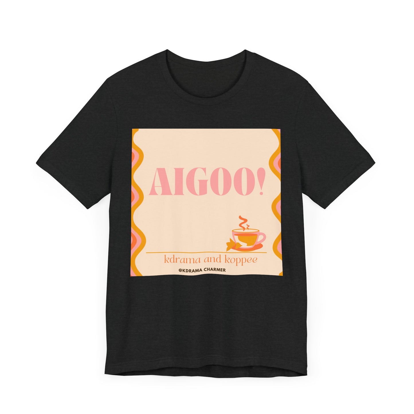 "AIGOO!" Retro K-Drama Fan T-Shirt | Korean Drama Inspired Apparel