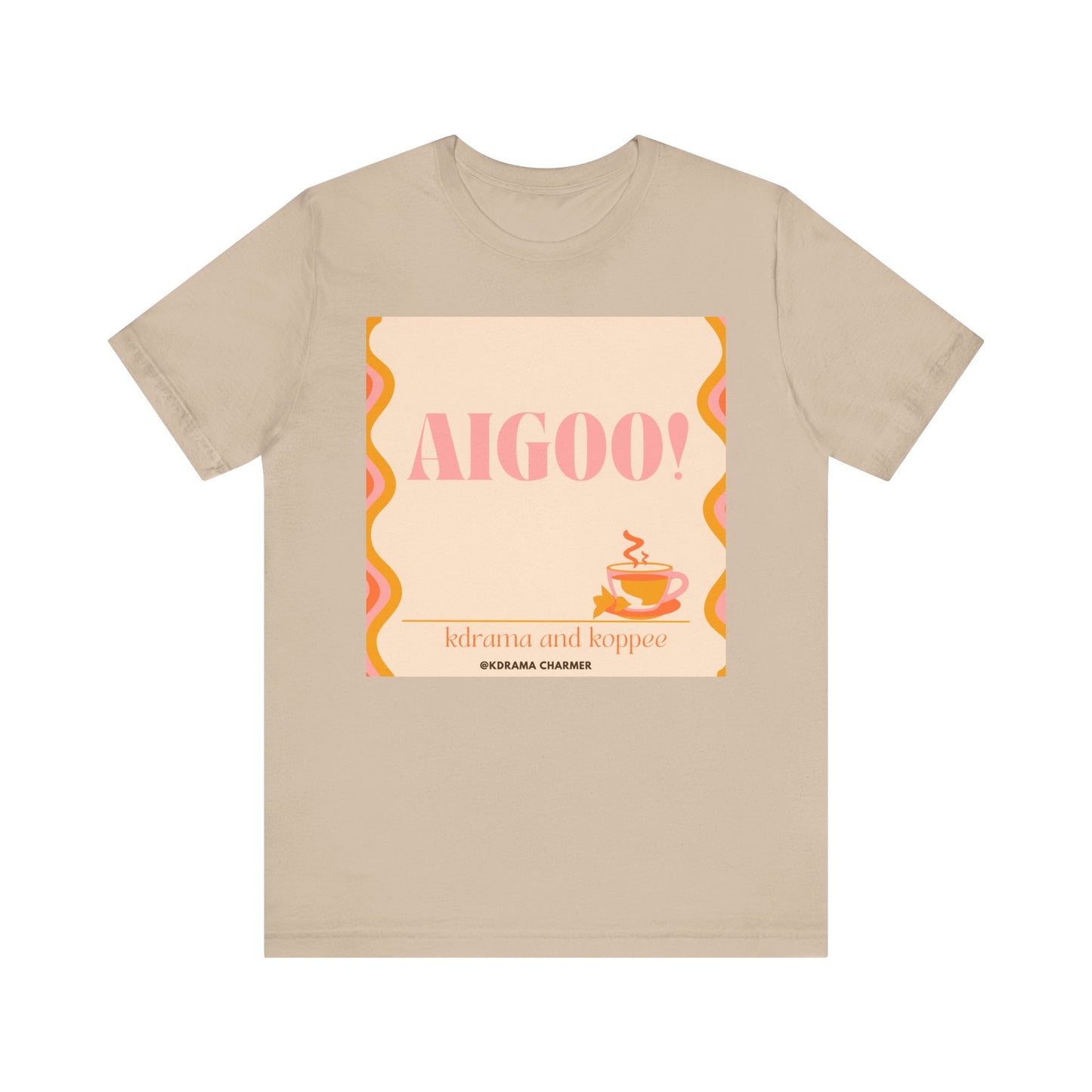 "AIGOO!" Retro K-Drama Fan T-Shirt | Korean Drama Inspired Apparel