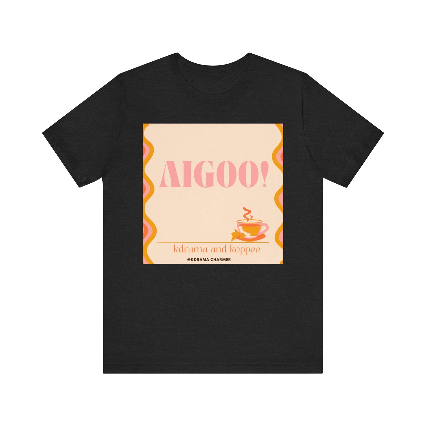 "AIGOO!" Retro K-Drama Fan T-Shirt | Korean Drama Inspired Apparel