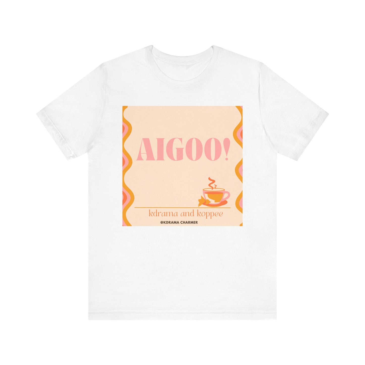 "AIGOO!" Retro K-Drama Fan T-Shirt | Korean Drama Inspired Apparel