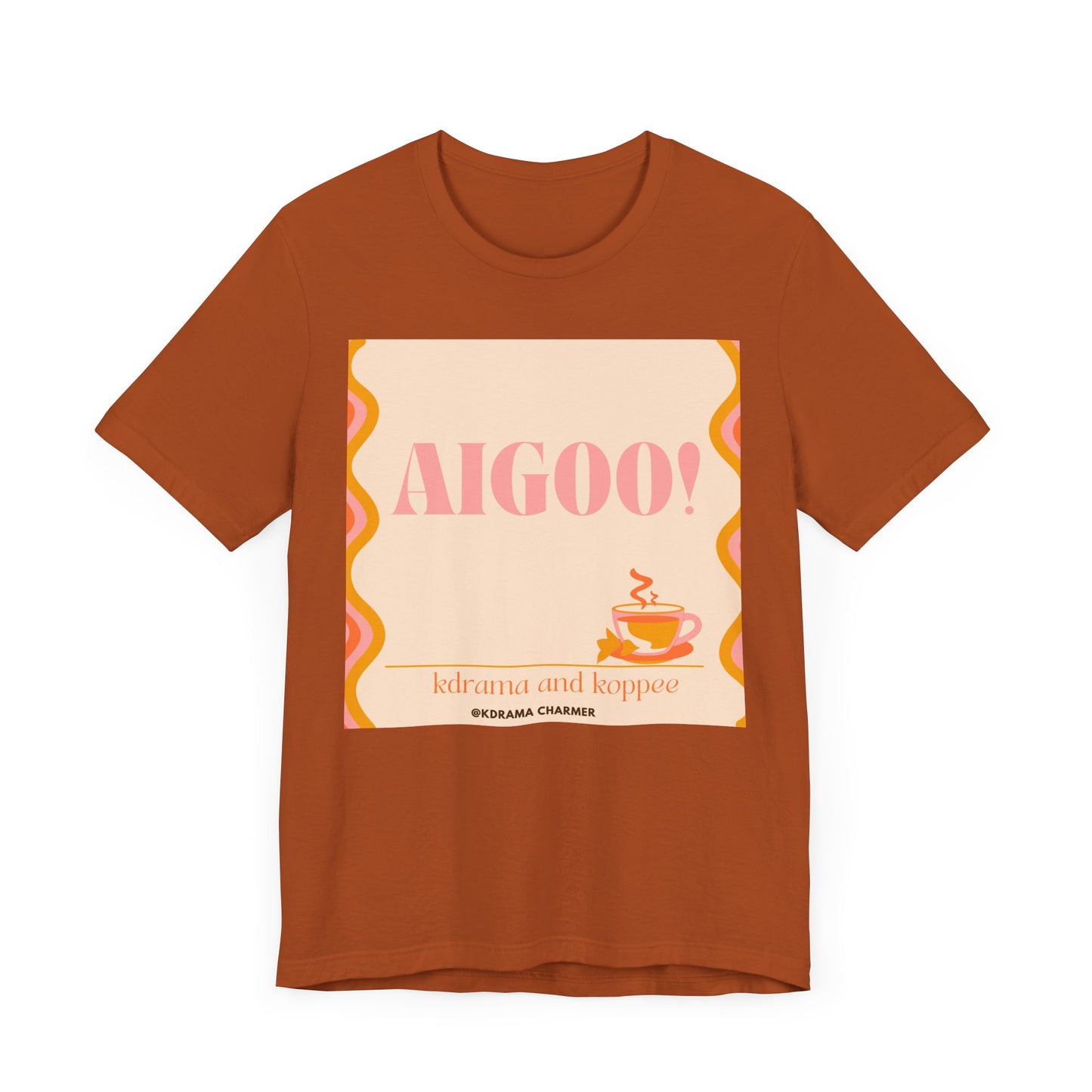 "AIGOO!" Retro K-Drama Fan T-Shirt | Korean Drama Inspired Apparel