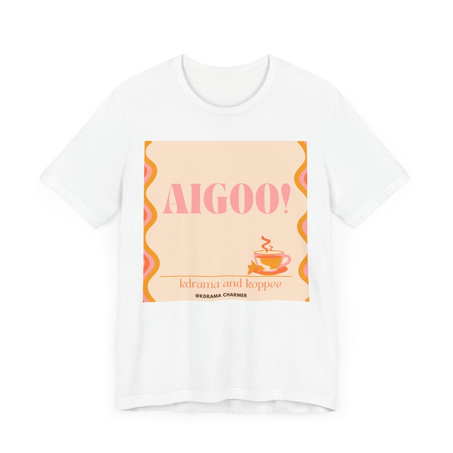 "AIGOO!" Retro K-Drama Fan T-Shirt | Korean Drama Inspired Apparel