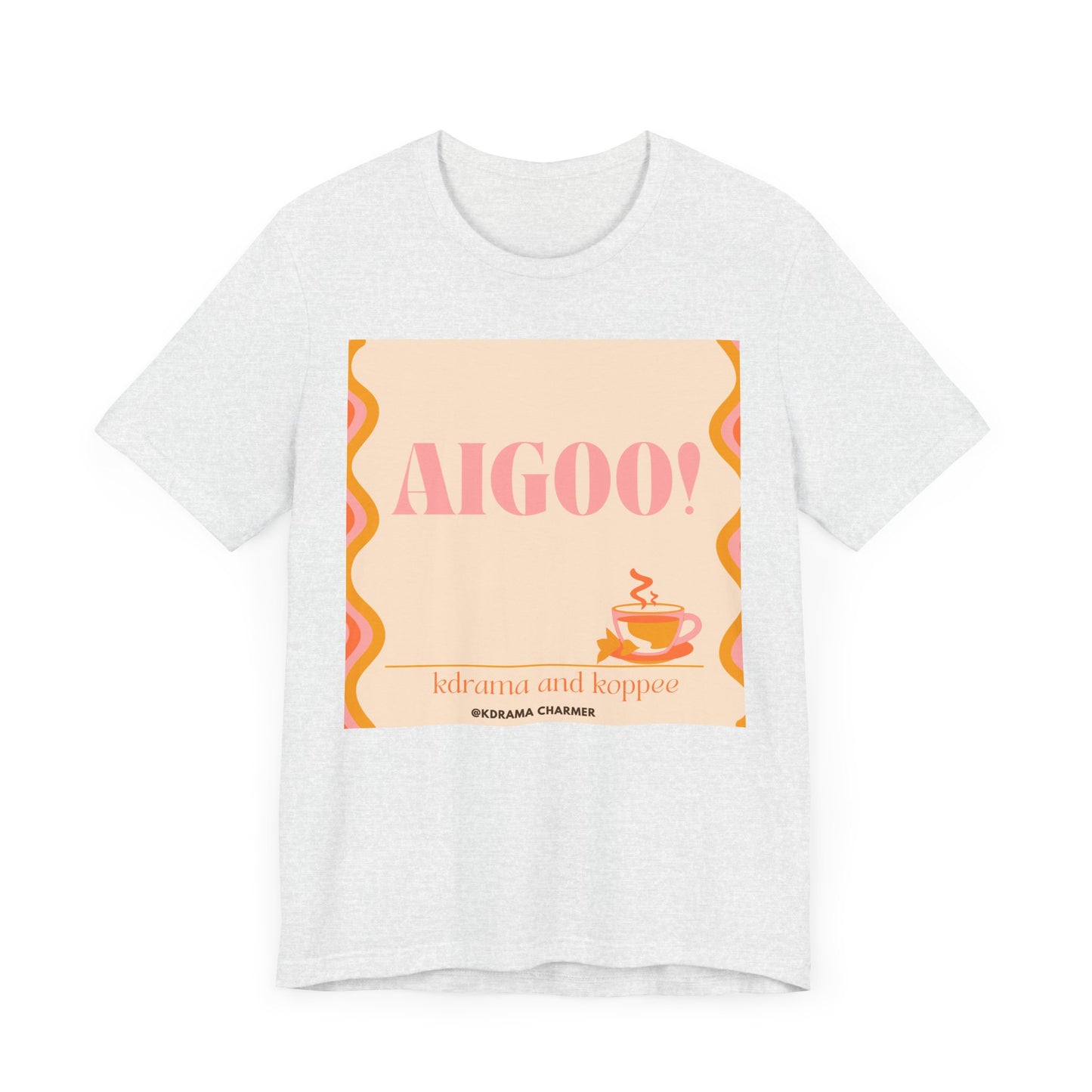 "AIGOO!" Retro K-Drama Fan T-Shirt | Korean Drama Inspired Apparel