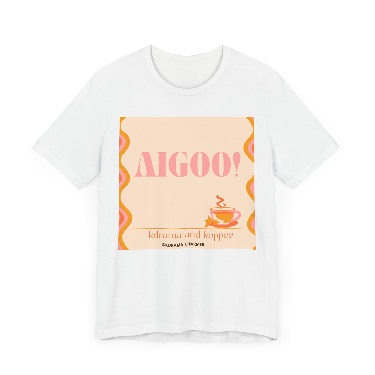 "AIGOO!" Retro K-Drama Fan T-Shirt | Korean Drama Inspired Apparel