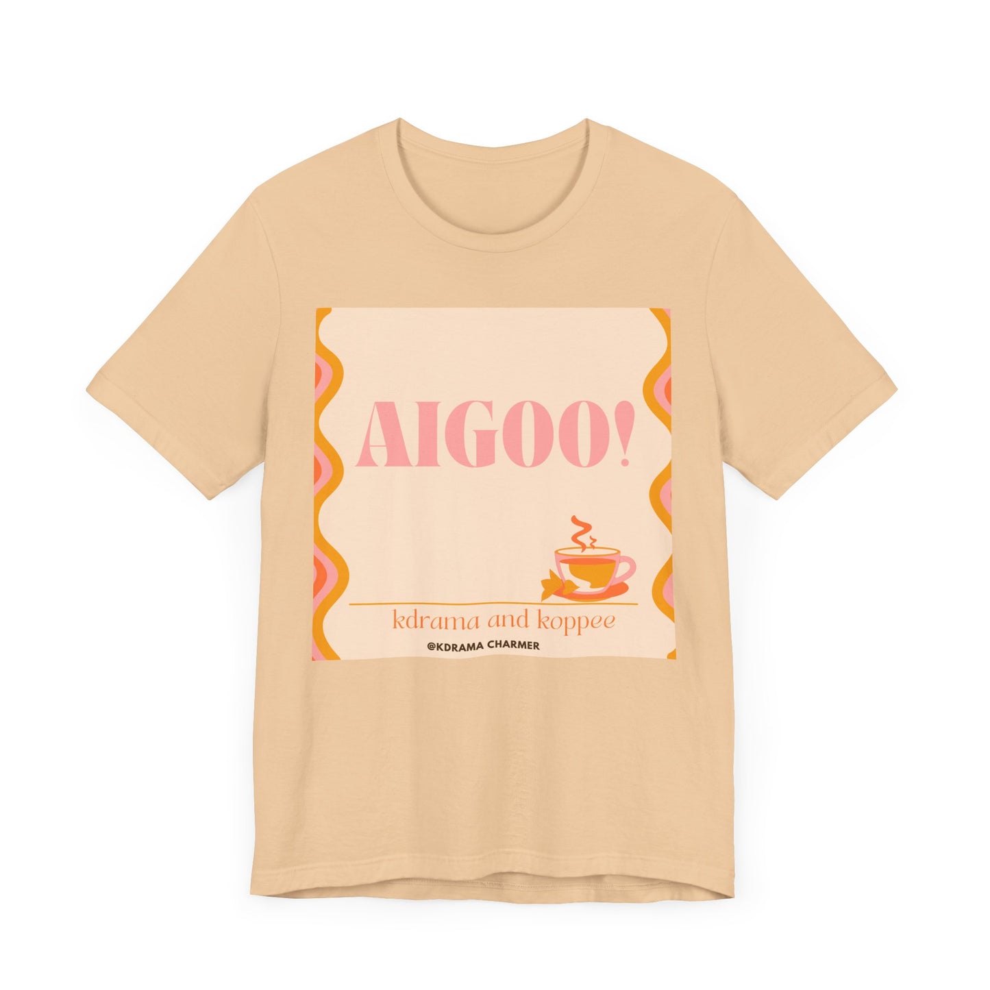 "AIGOO!" Retro K-Drama Fan T-Shirt | Korean Drama Inspired Apparel