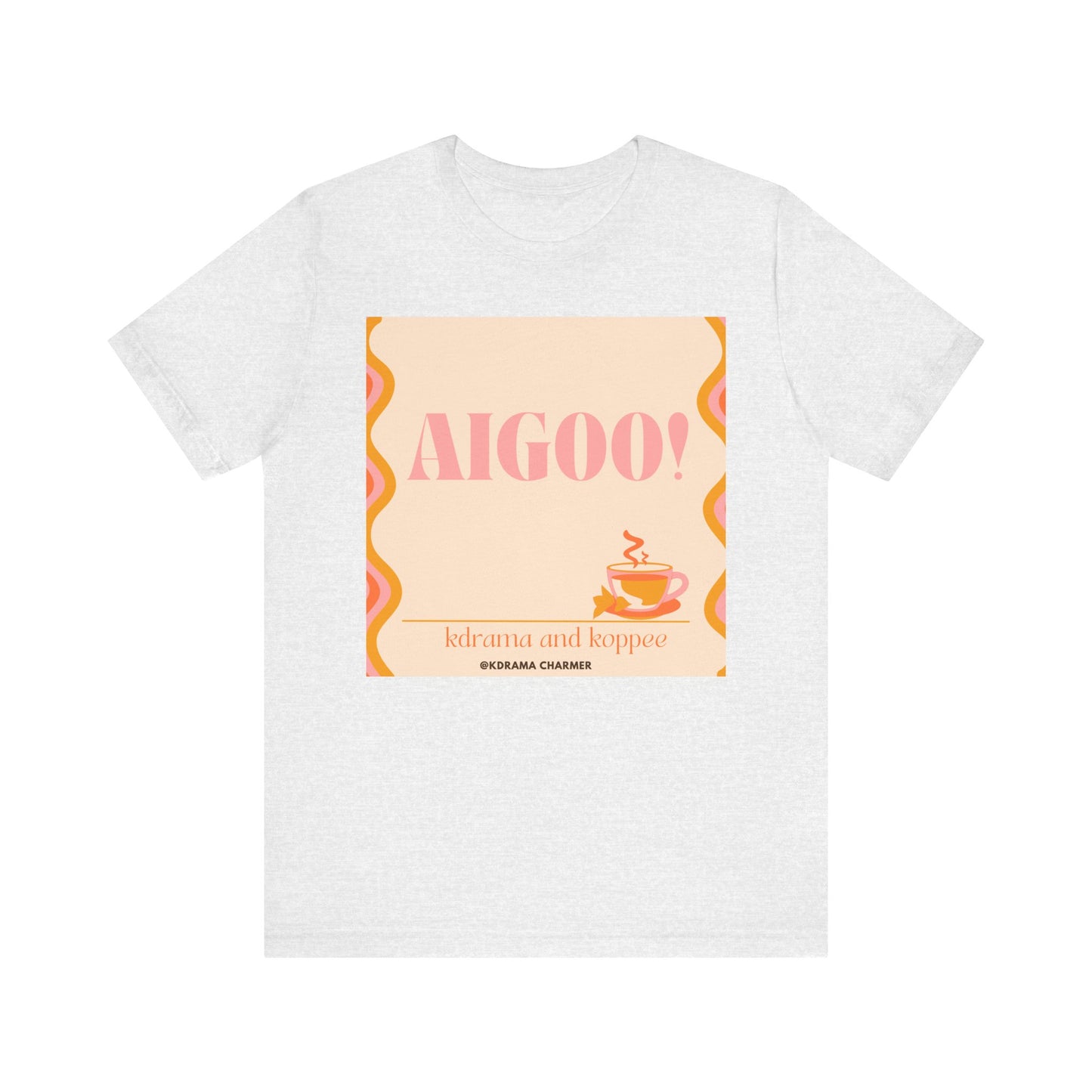"AIGOO!" Retro K-Drama Fan T-Shirt | Korean Drama Inspired Apparel