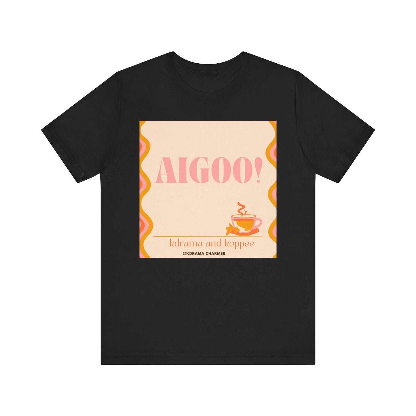 "AIGOO!" Retro K-Drama Fan T-Shirt | Korean Drama Inspired Apparel