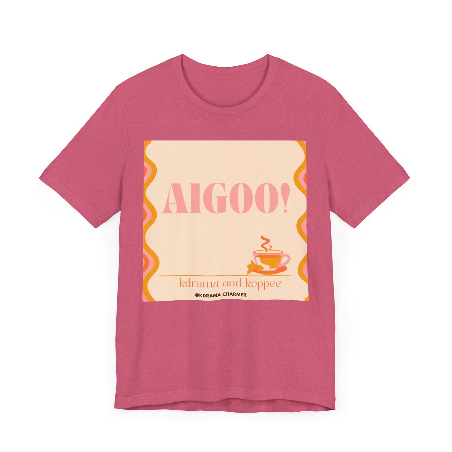 "AIGOO!" Retro K-Drama Fan T-Shirt | Korean Drama Inspired Apparel