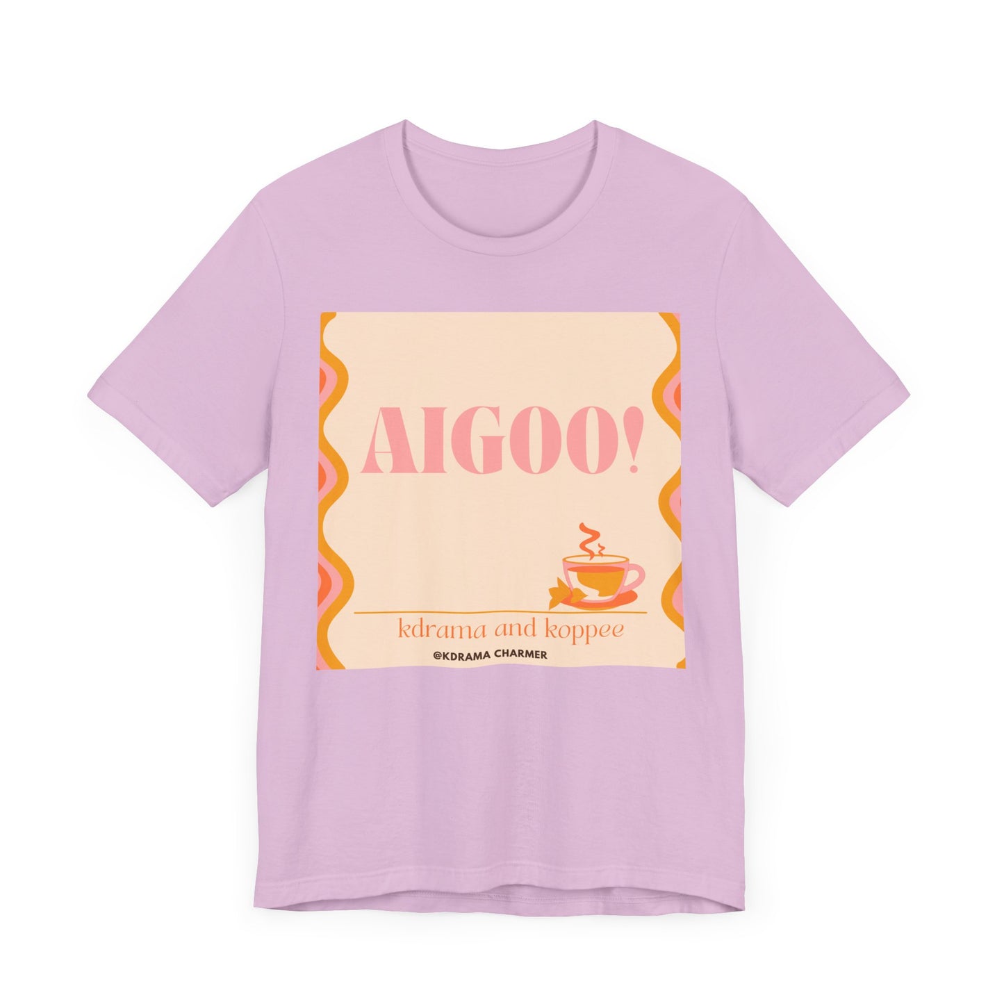 "AIGOO!" Retro K-Drama Fan T-Shirt | Korean Drama Inspired Apparel