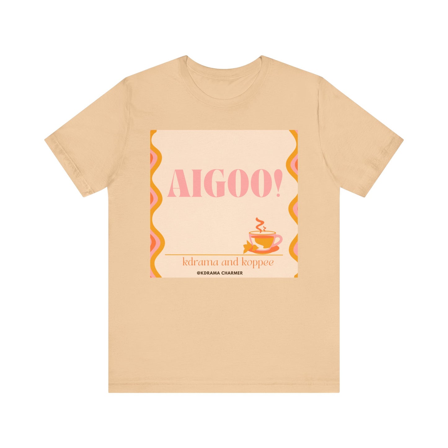 "AIGOO!" Retro K-Drama Fan T-Shirt | Korean Drama Inspired Apparel