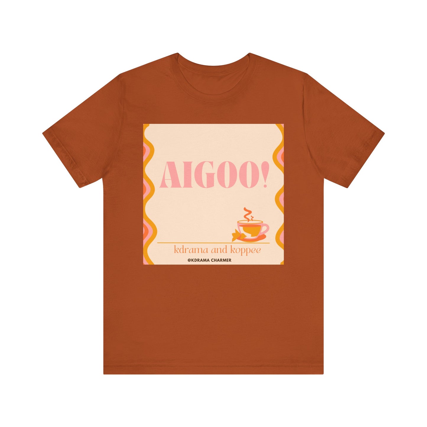 "AIGOO!" Retro K-Drama Fan T-Shirt | Korean Drama Inspired Apparel