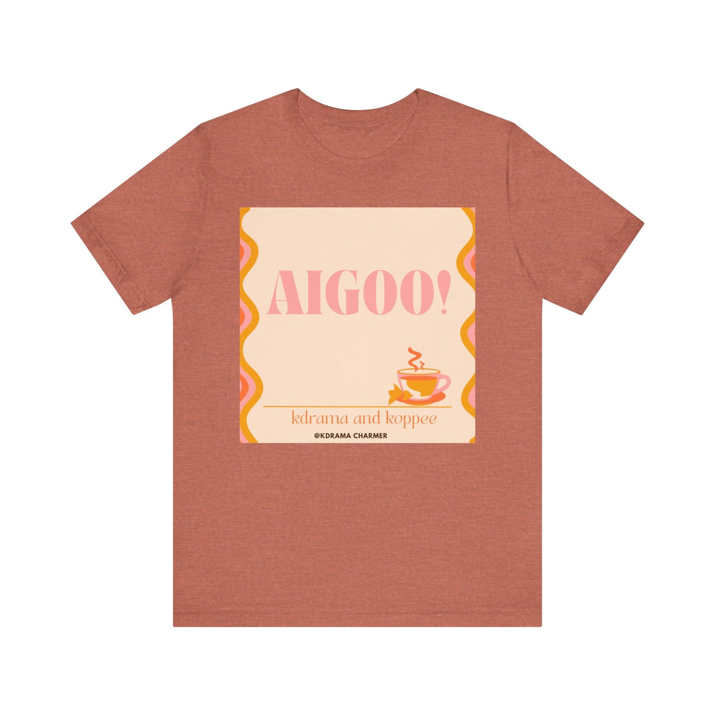 "AIGOO!" Retro K-Drama Fan T-Shirt | Korean Drama Inspired Apparel