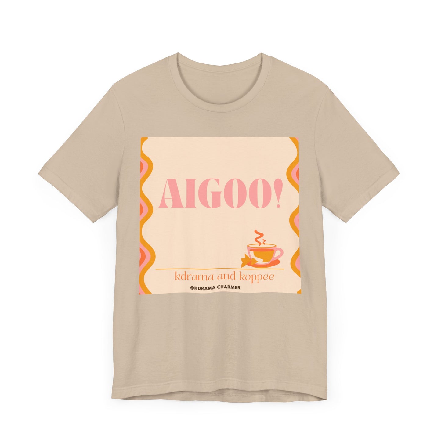 "AIGOO!" Retro K-Drama Fan T-Shirt | Korean Drama Inspired Apparel
